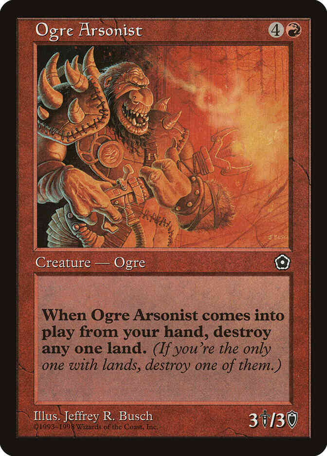 Ogre Arsonist [110] [Portal Second Age] [Non-Foil]