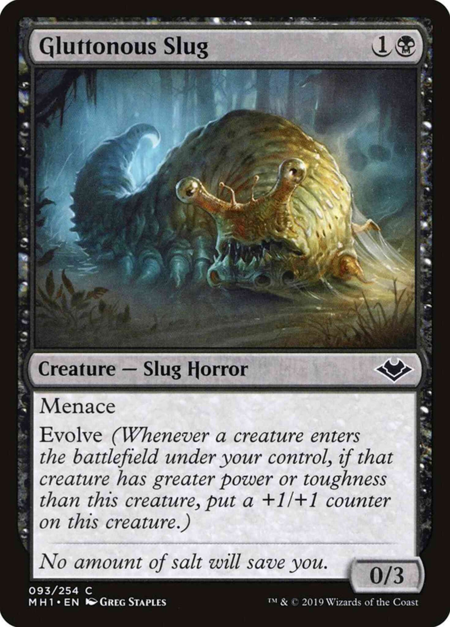 Gluttonous Slug [93] [Modern Horizons] [Non-Foil]