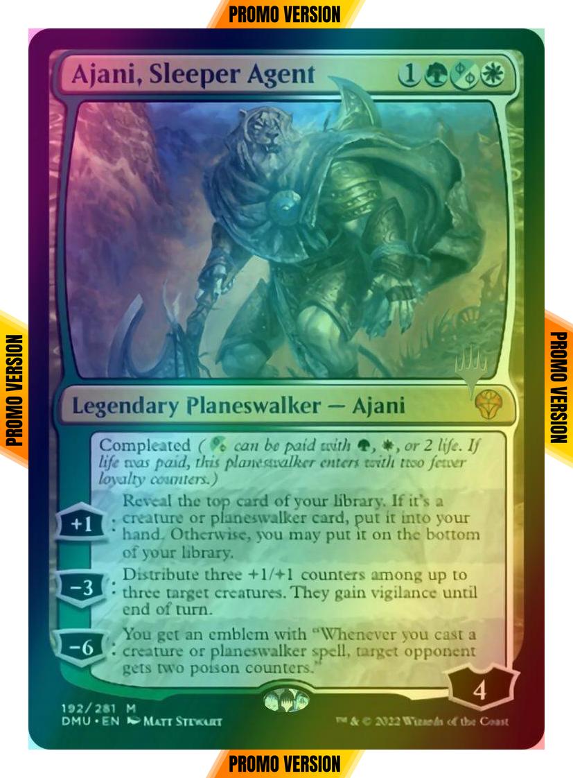 Ajani, Sleeper Agent [192p] [Promo Pack] [Dominaria United: Promos] [Foil]