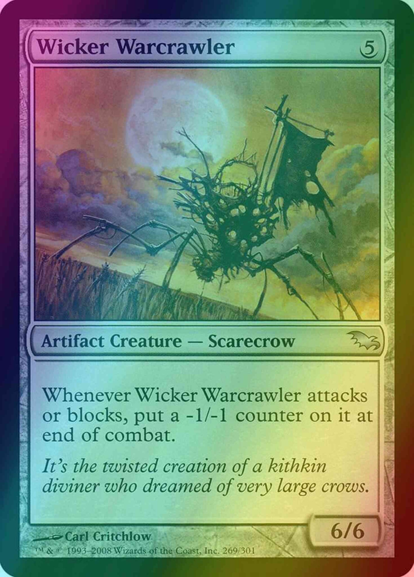 Wicker Warcrawler [269] [Shadowmoor] [Foil]
