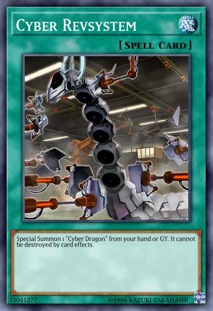 Cyber Revsystem - CYHO-EN059 - Secret Rare - 1st Edition