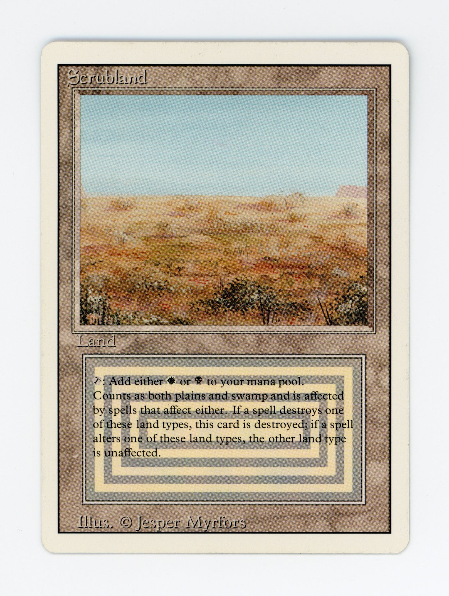 Scrubland — ID 19827