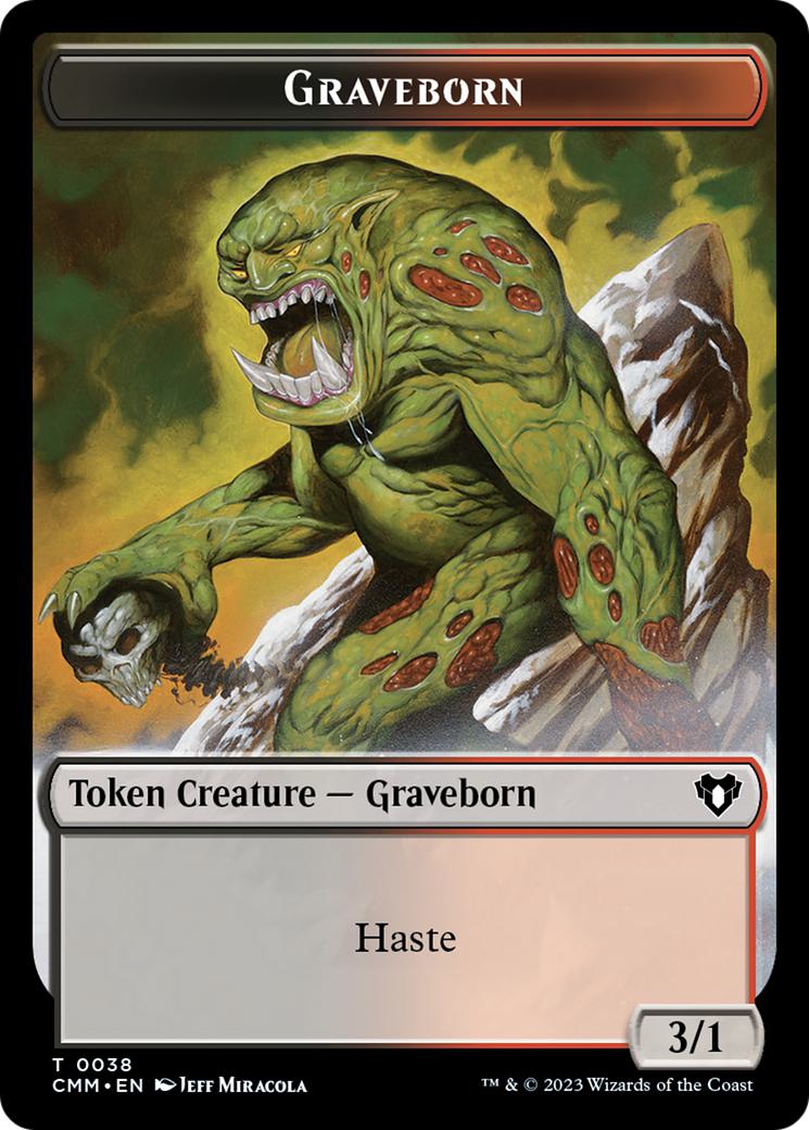 Clue Token (40) // Graveborn Token (38) [Commander Masters: Tokens] [Non-Foil]