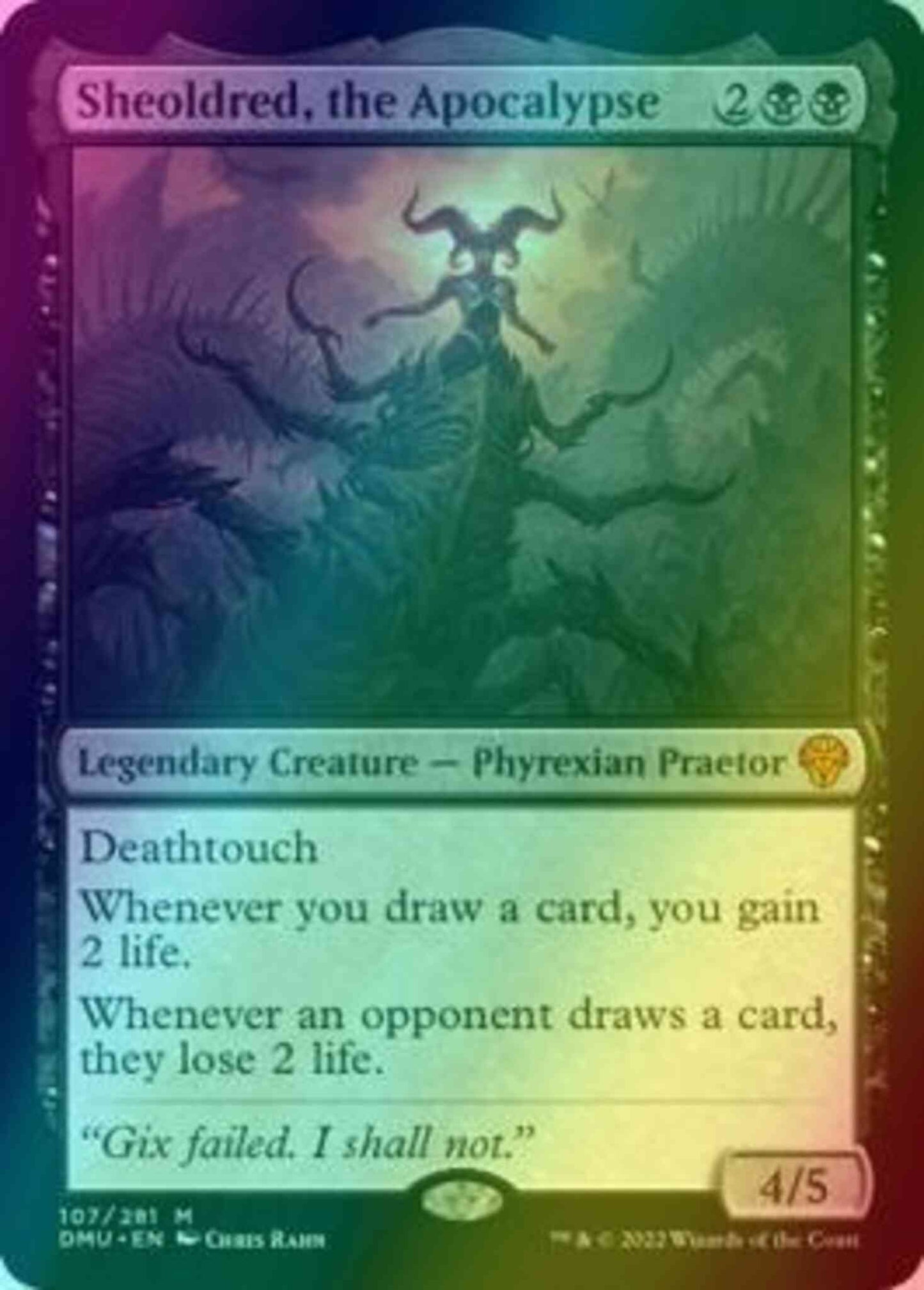 Sheoldred Mtg Sheoldred, The Apocalypse MTG Commander Deck - 100 Cards, Forced Draw/Drain Theme, Custom Built, Used Sheoldred Foil Sheoldred Mtg Sheoldred, The Apocalypse MTG Commander Deck - 100 Cards, Forced Draw/Drain Theme, Custom Built, Used Sheoldred Foil