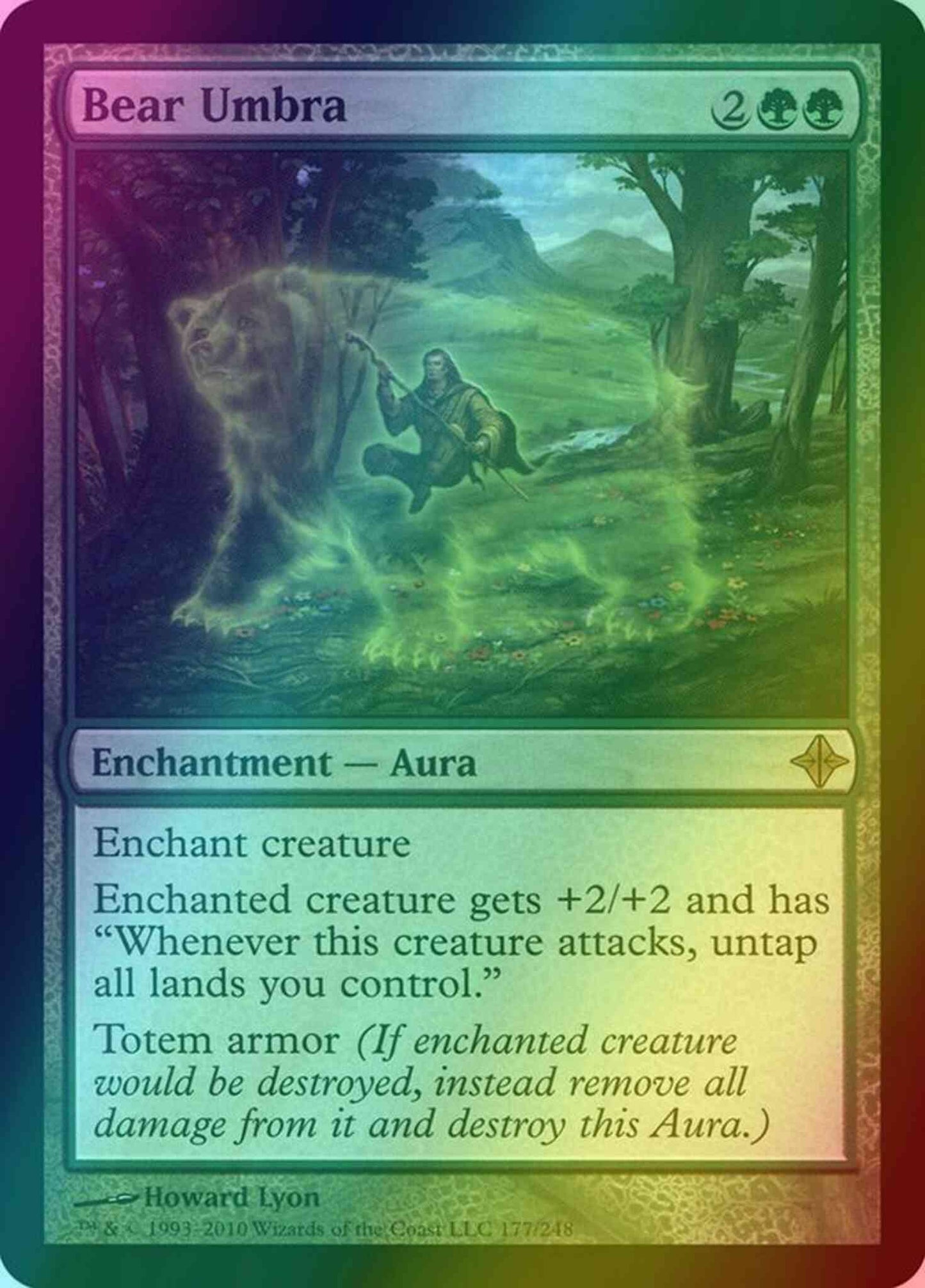 Bear Umbra [177] [Rise Of The Eldrazi] [Foil]