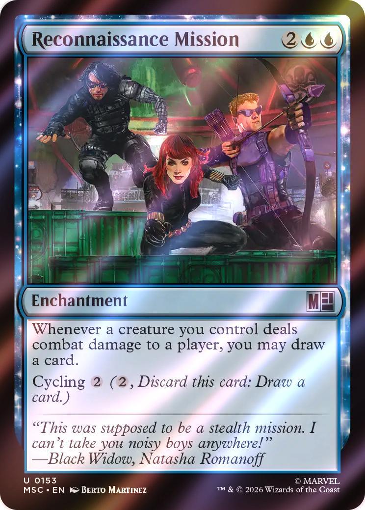 Reconnaissance Mission [153] [Marvel Super Heroes: Commander] [Surge Foil]