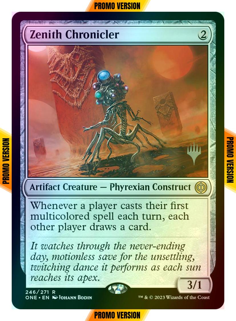 Zenith Chronicler [246p] [Promo Pack] [Phyrexia: All Will Be One: Promos] [Foil]