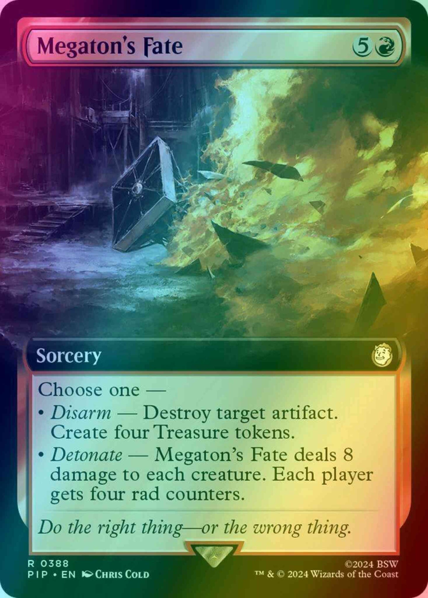 Megaton's Fate [388] [Extended Art] [Fallout] [Foil]