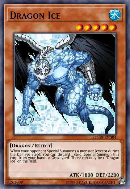 Dragon Ice - BP02-EN057 - Mosaic Rare - 1st Edition
