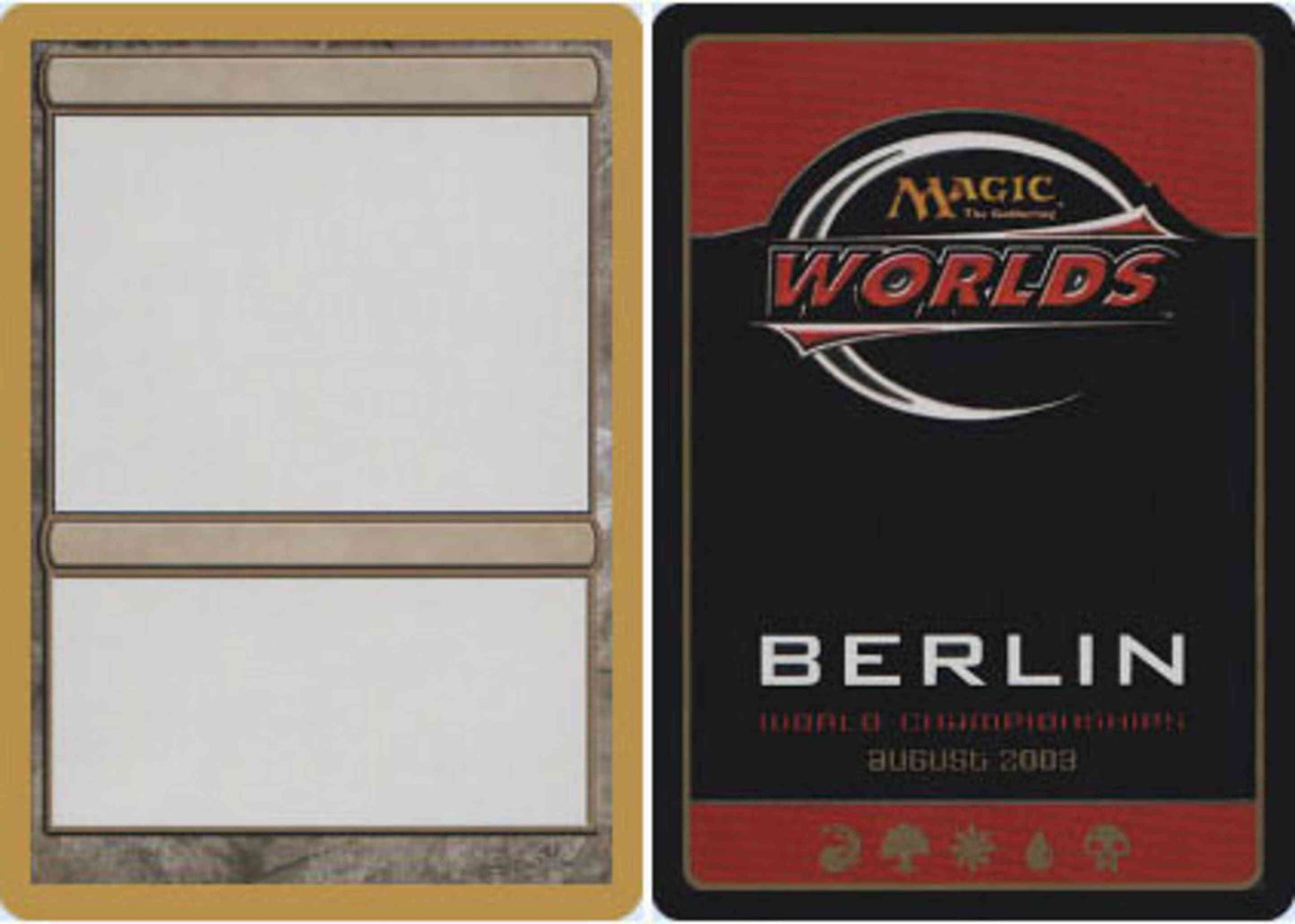 WCD Blank Card Token [00] [World Championship Decks 2003] [Non-Foil]