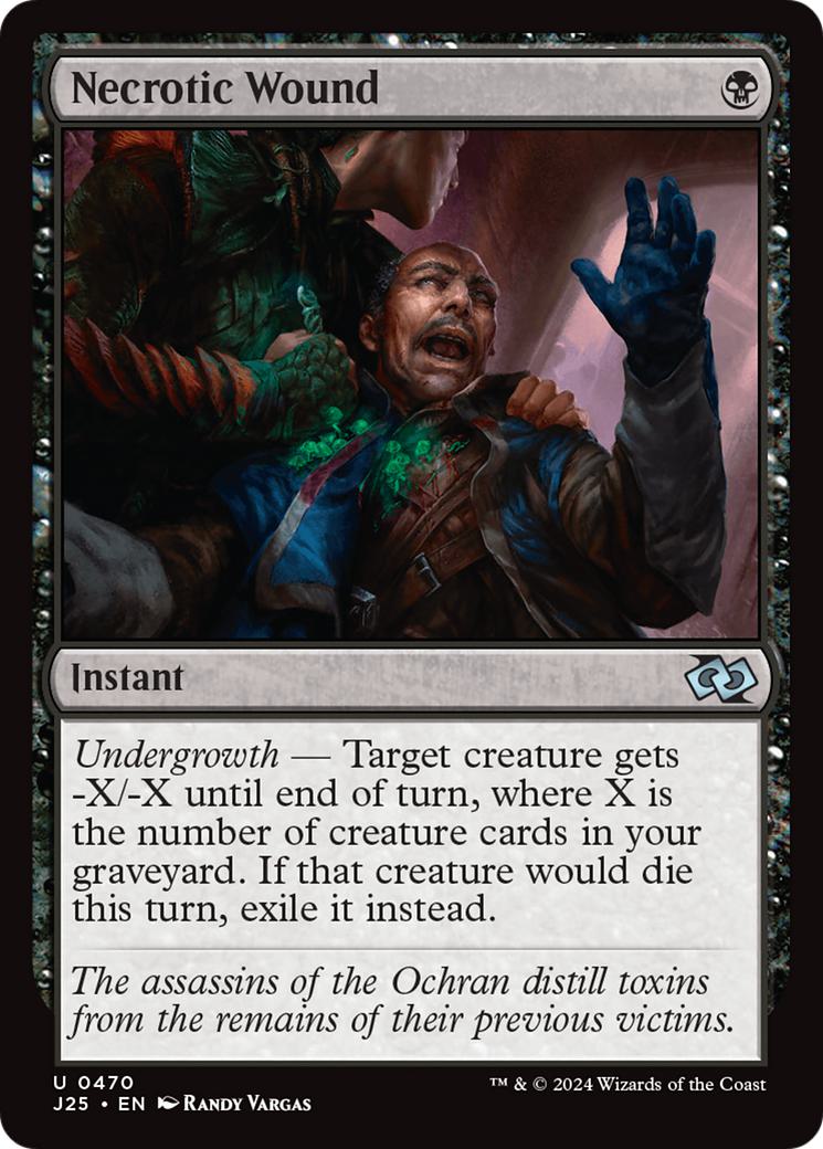 Necrotic Wound [470] [Foundations: Jumpstart] [Non-Foil]
