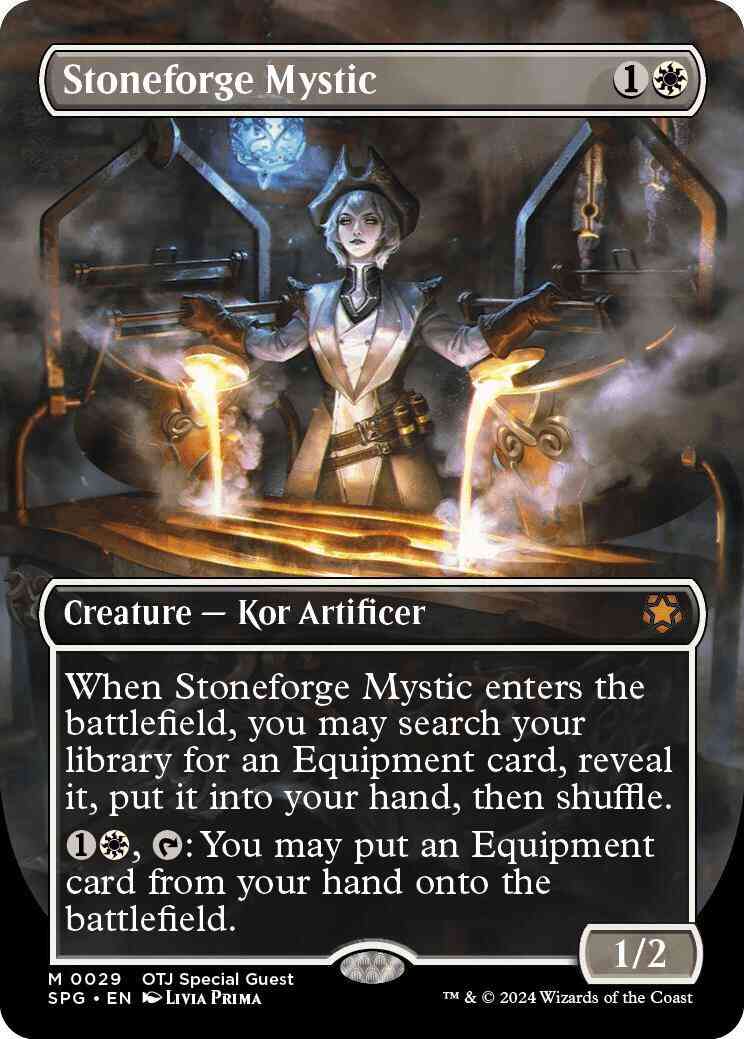 Stoneforge Mystic [29] [Borderless] [Special Guests] [Non-Foil]