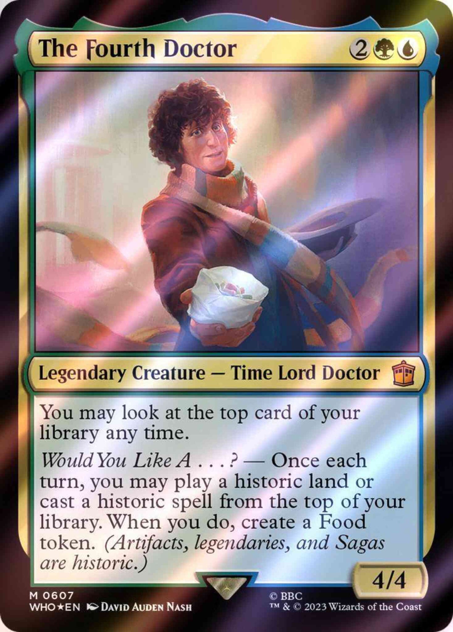 The Fourth Doctor [607] [Universes Beyond: Doctor Who] [Surge Foil]