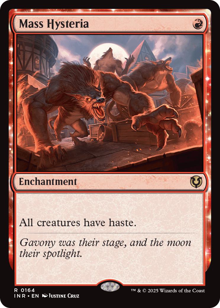 Mass Hysteria [164] [Innistrad Remastered] [Foil]
