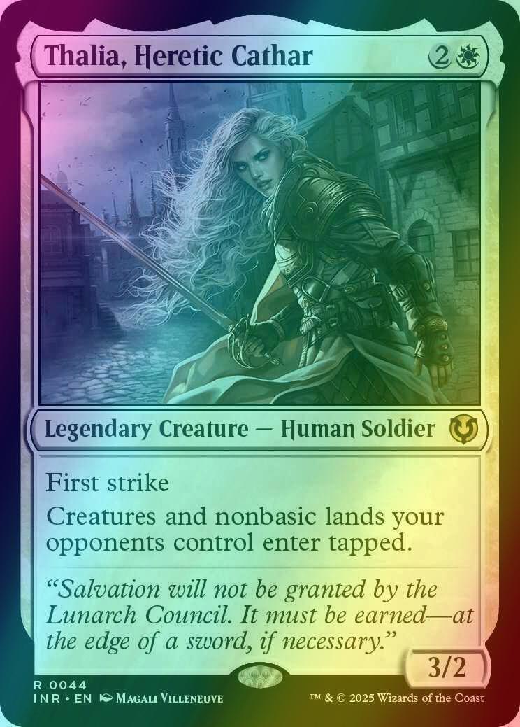 Thalia, Heretic Cathar [44] [Innistrad Remastered] [Foil]