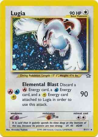 Lugia - 9/111 - Rare - Unlimited [neo1U-9] [Holo]