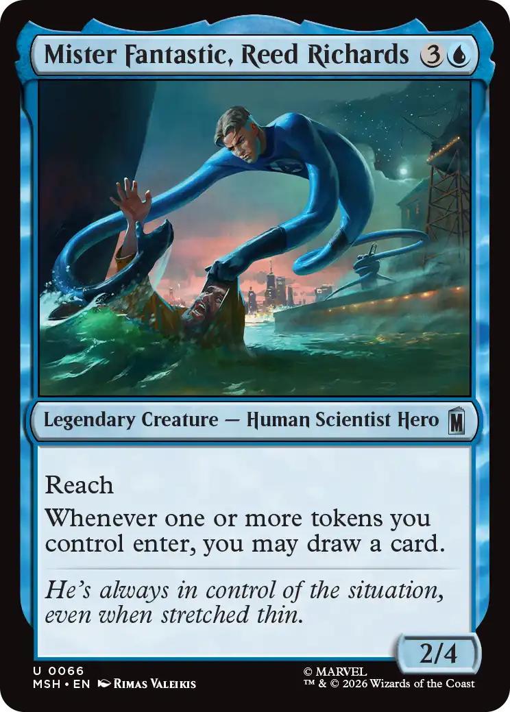 Mister Fantastic, Reed Richards [66] [Marvel Super Heroes] [Non-Foil]