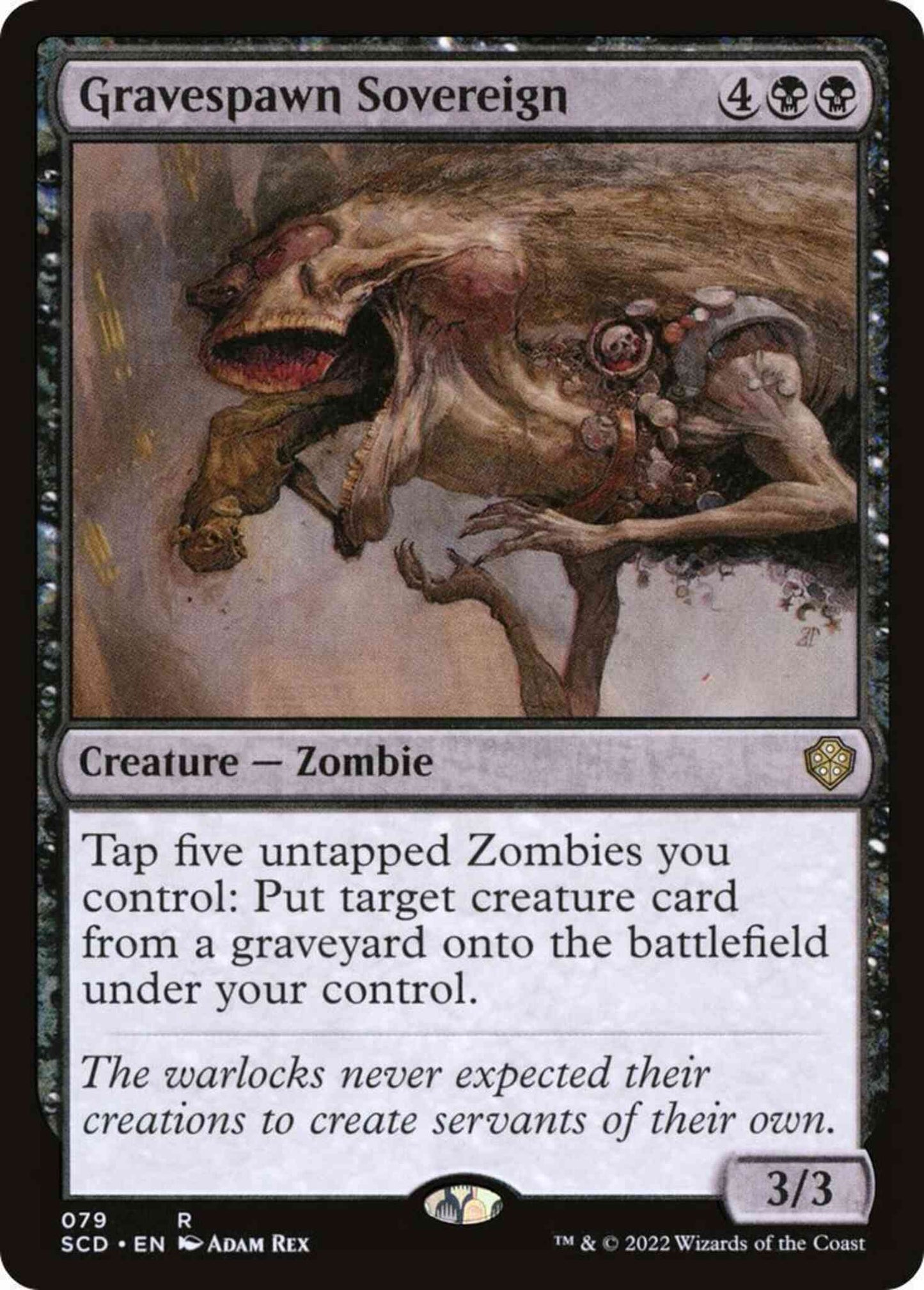 Gravespawn Sovereign [79] [Starter Commander Decks] [Non-Foil]
