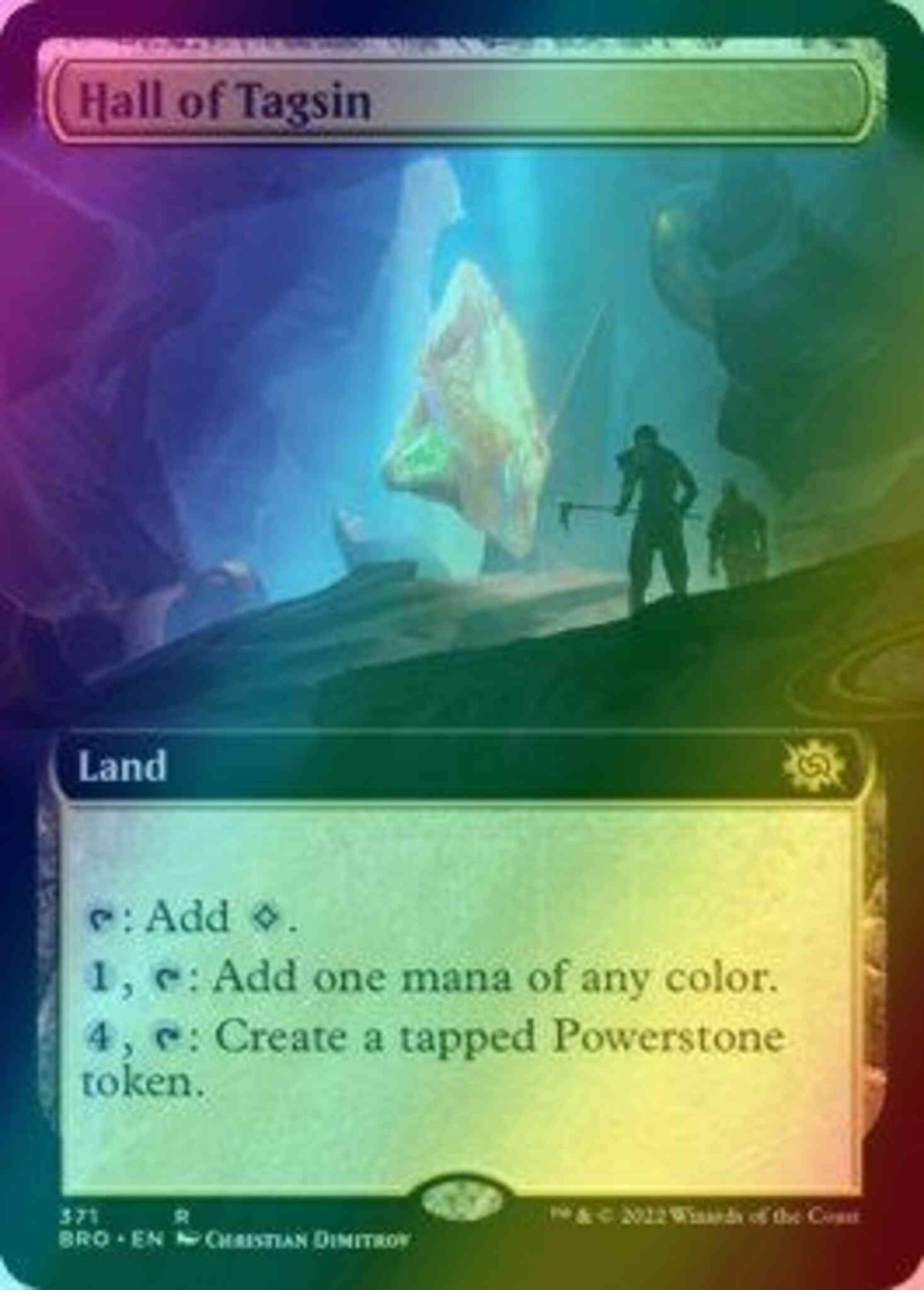 Hall of Tagsin [371] [Extended Art] [The Brothers' War] [Foil]