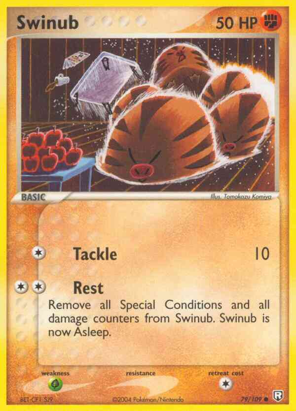 Swinub - 79/109 - Common [ex7-79] [Non-Holo]