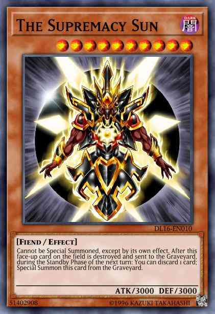 The Supremacy Sun - JUMP-EN057 - Ultra Rare - Limited