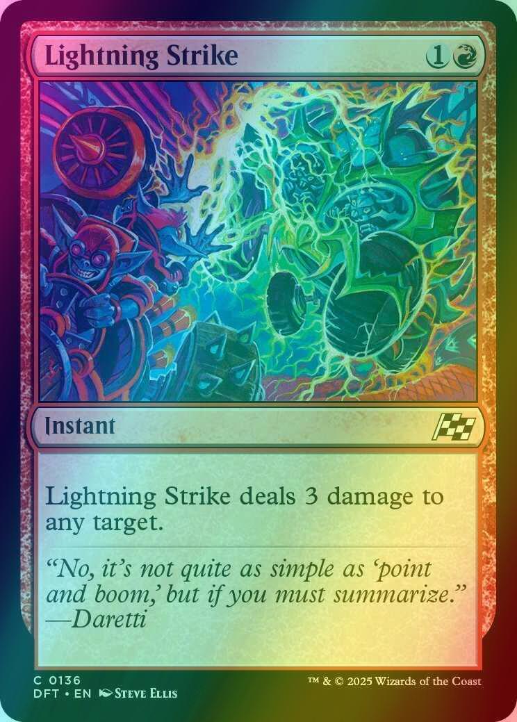 Lightning Strike [136] [Aetherdrift] [Foil]