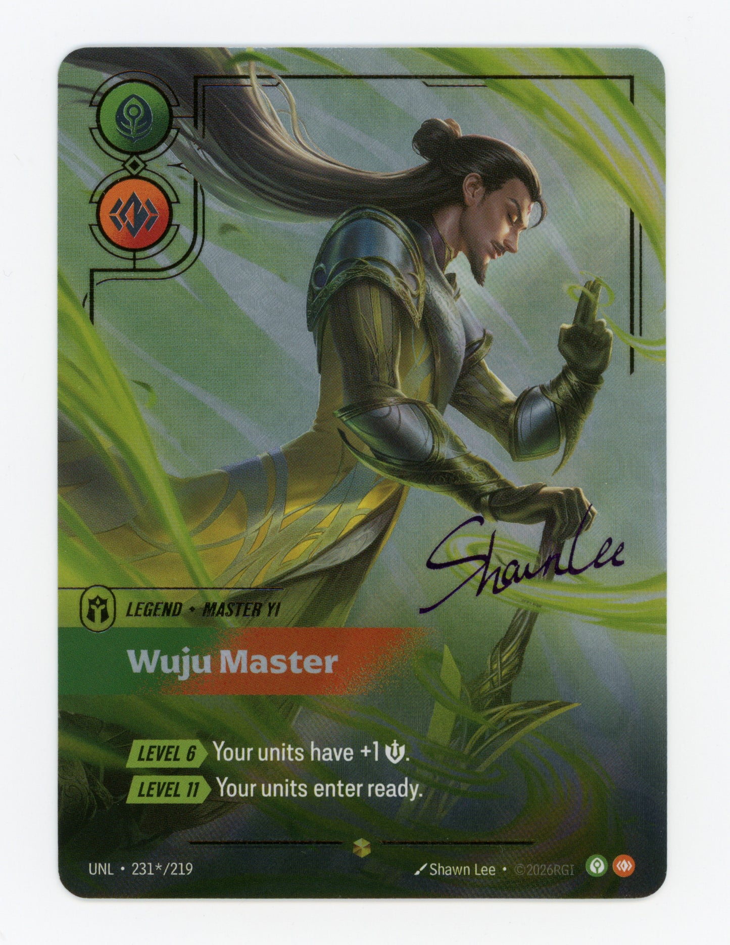 Wuju Master (Master Yi) — Signature|Foil — ID 19666