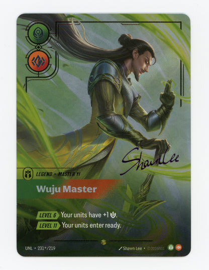 Wuju Master (Master Yi) — Signature|Foil — ID 19666