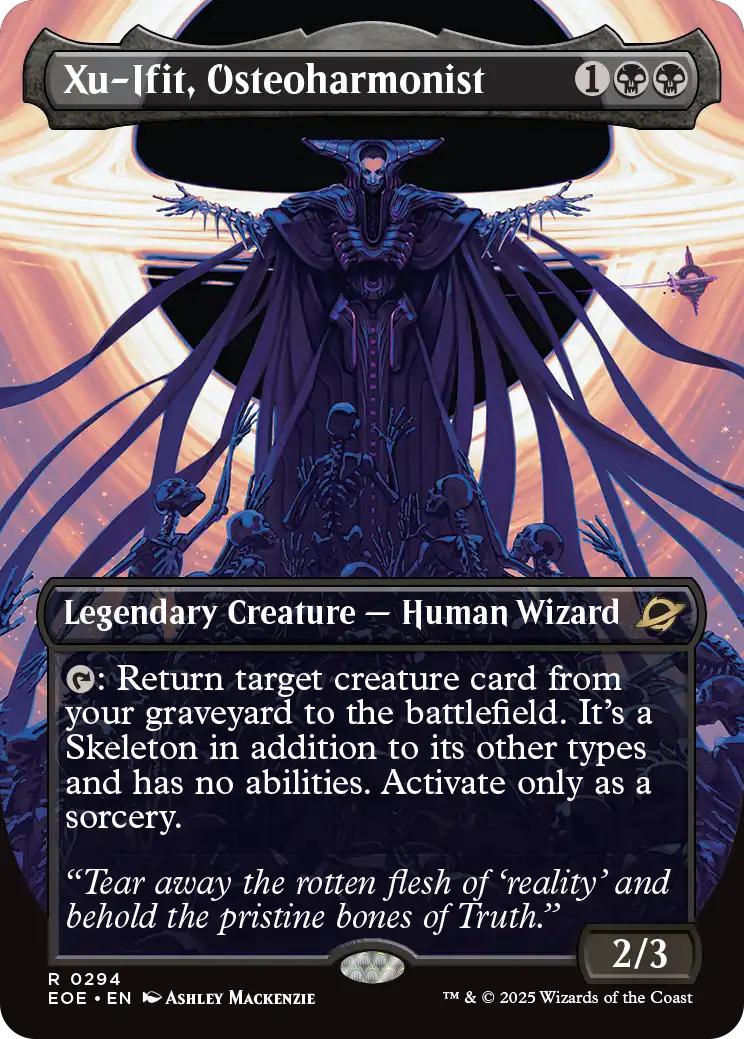 Xu-Ifit, Osteoharmonist [294] [Borderless] [Triumphant] [Edge of Eternities] [Non-Foil]