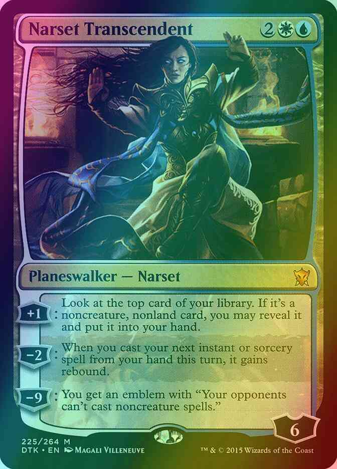 Narset Transcendent [225] [Dragons Of Tarkir] [Foil]