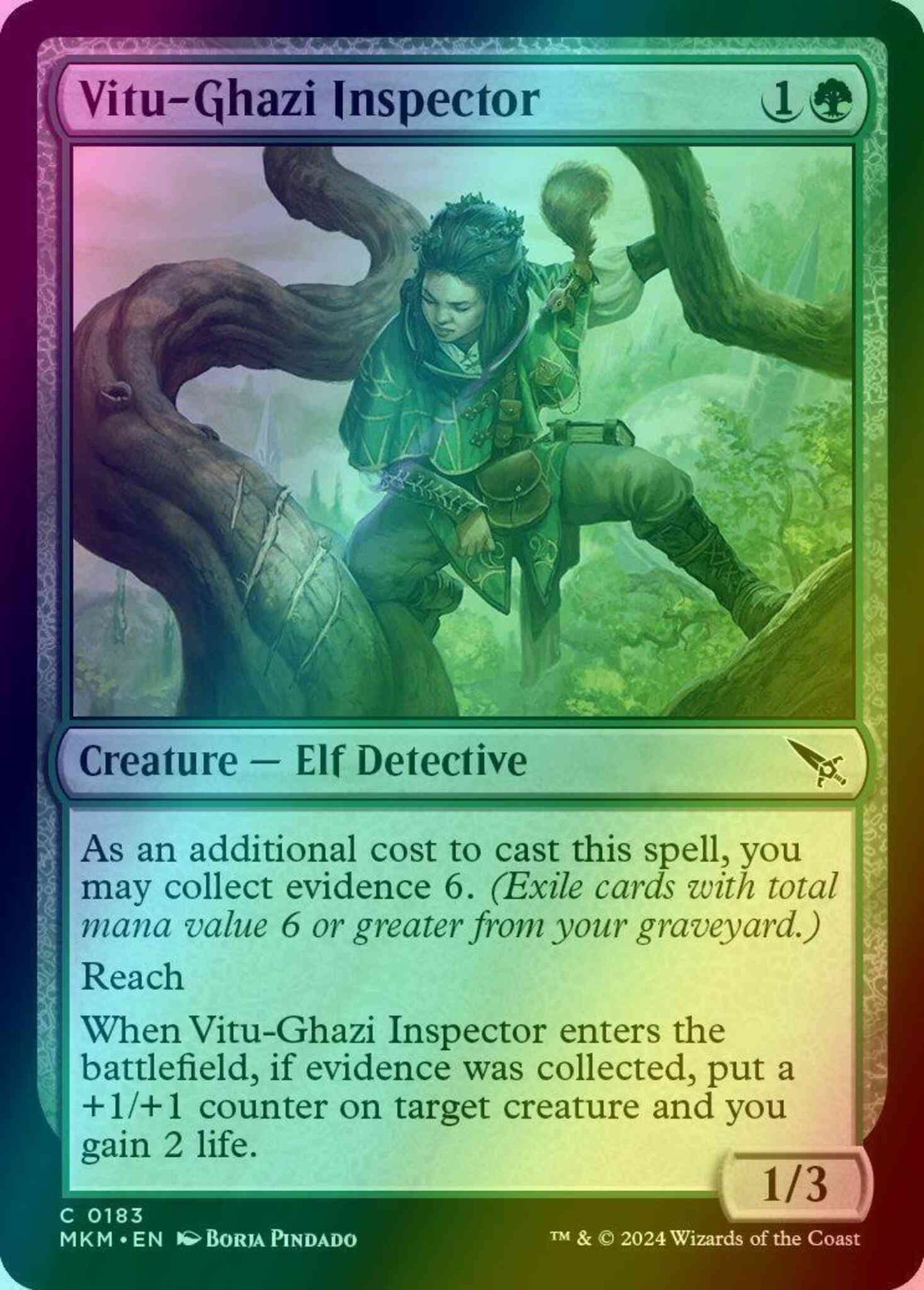 Vitu-Ghazi Inspector [183] [Murders at Karlov Manor] [Foil]