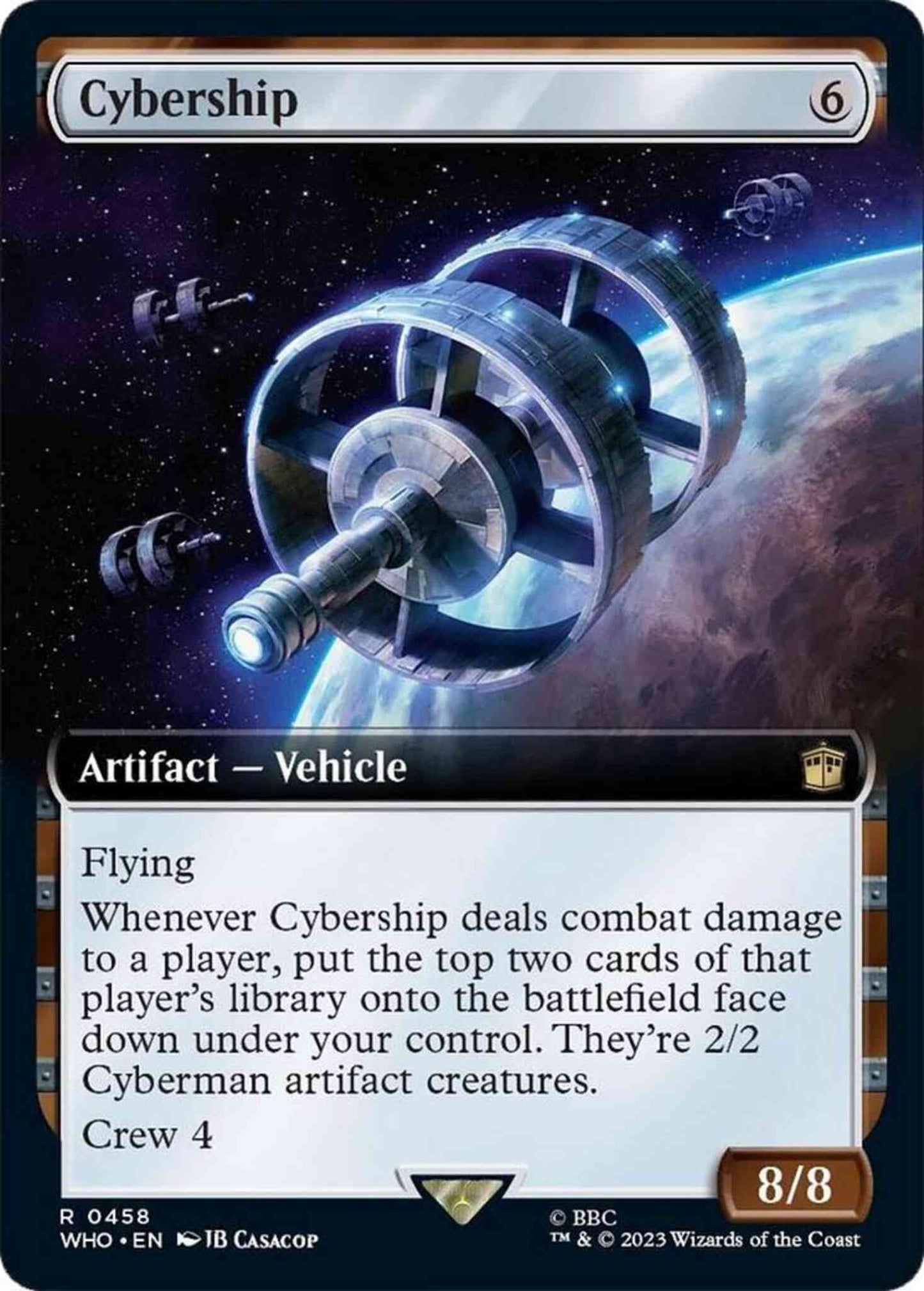 Cybership [458] [Extended Art] [Universes Beyond: Doctor Who] [Non-Foil]