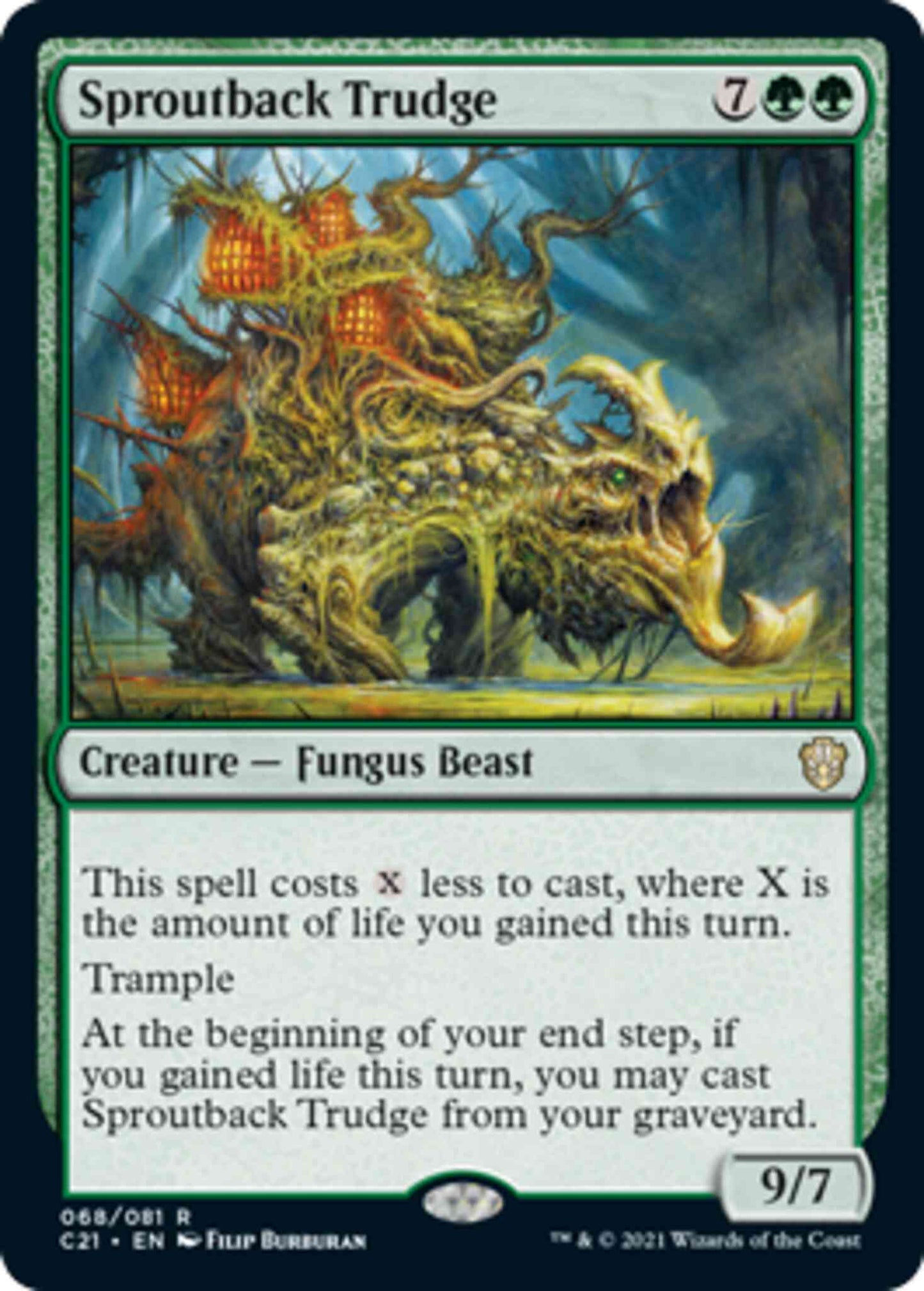 Sproutback Trudge [68] [Commander 2021] [Non-Foil]