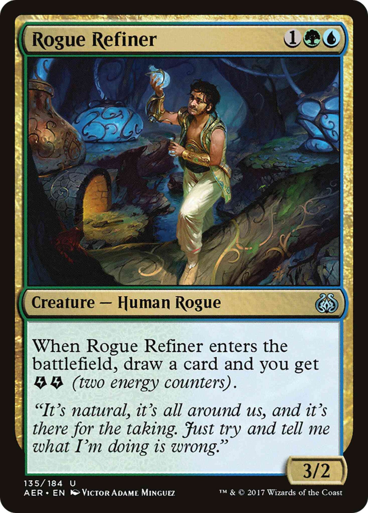 Rogue Refiner [135] [Aether Revolt] [Non-Foil]