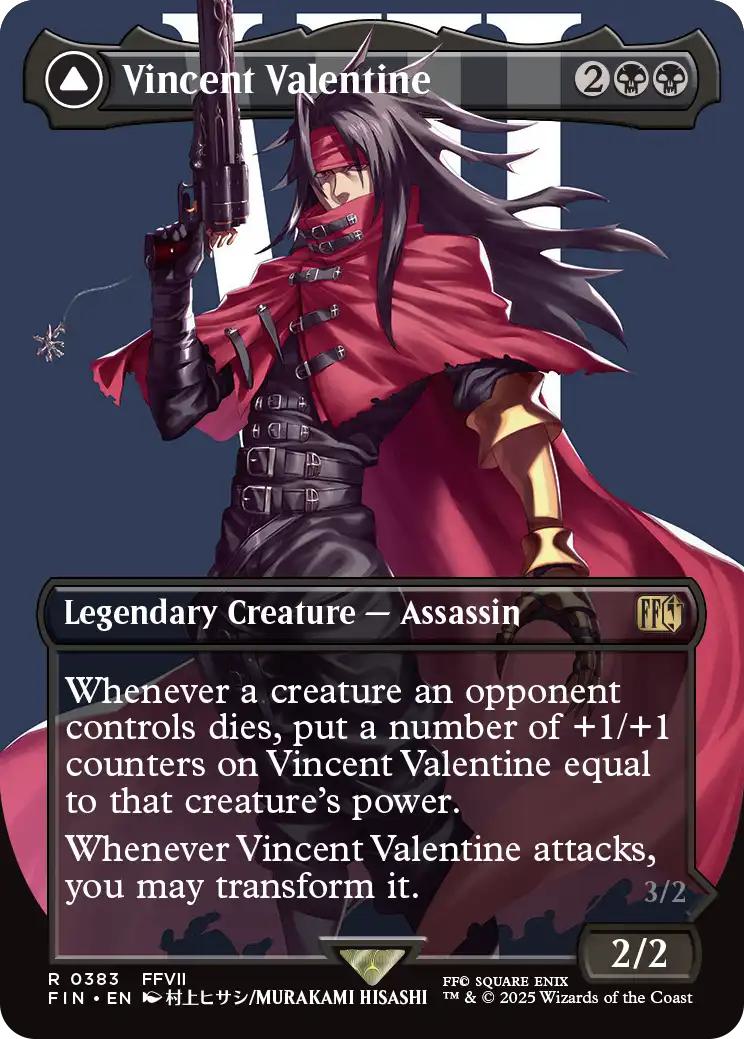 FINAL FANTASY TCG ヴィンセント Vincent Valentine // Galian Beast [383] [Borderless] [Character