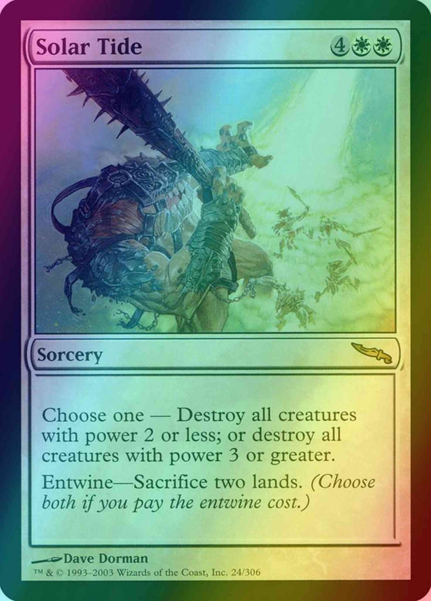 Solar Tide [24] [Mirrodin] [Foil]
