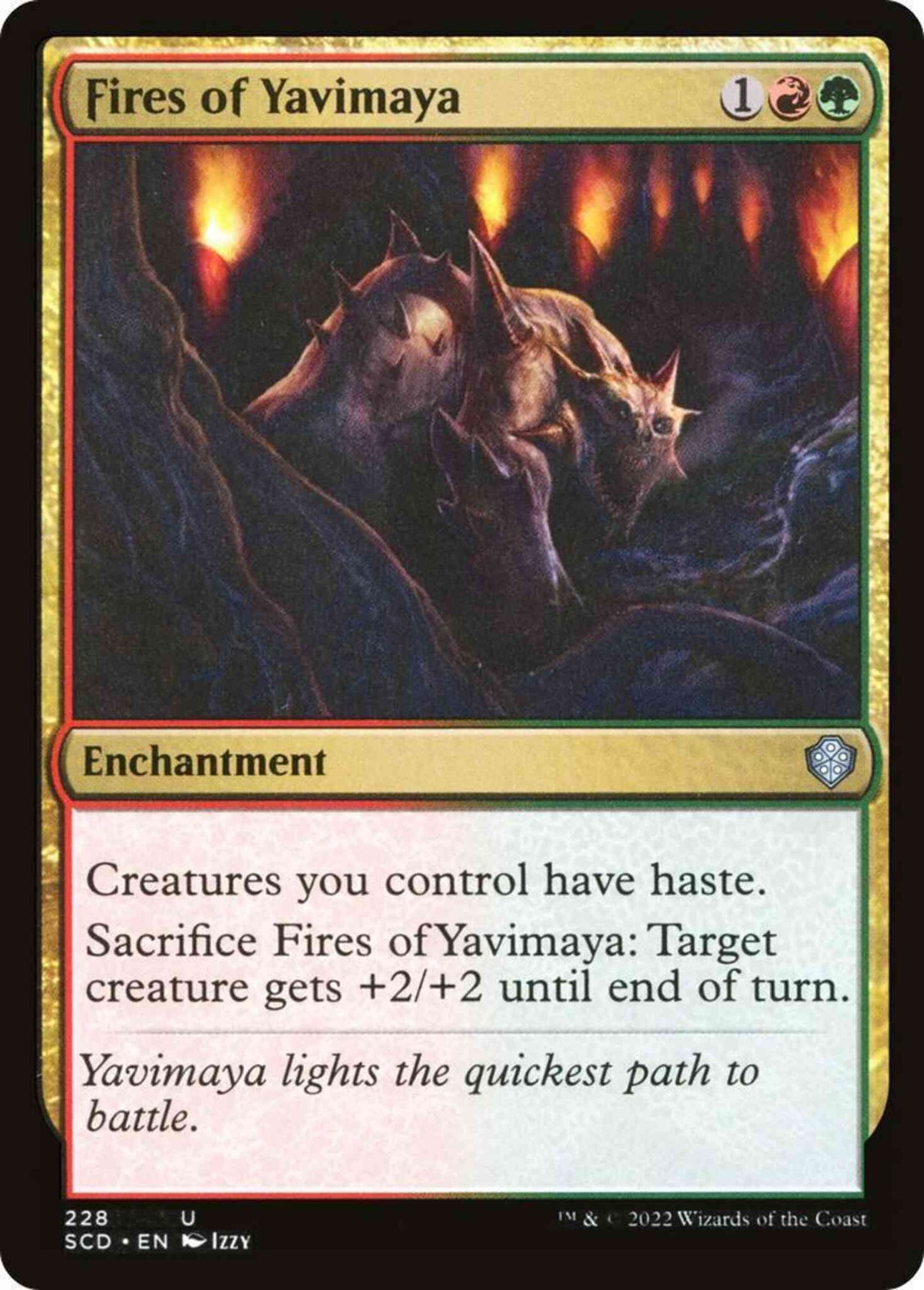 Fires of Yavimaya [228] [Starter Commander Decks] [Non-Foil]