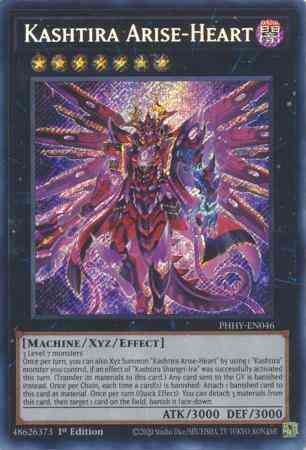 Kashtira Arise-Heart - PHHY-EN046 - Secret Rare - 1st Edition