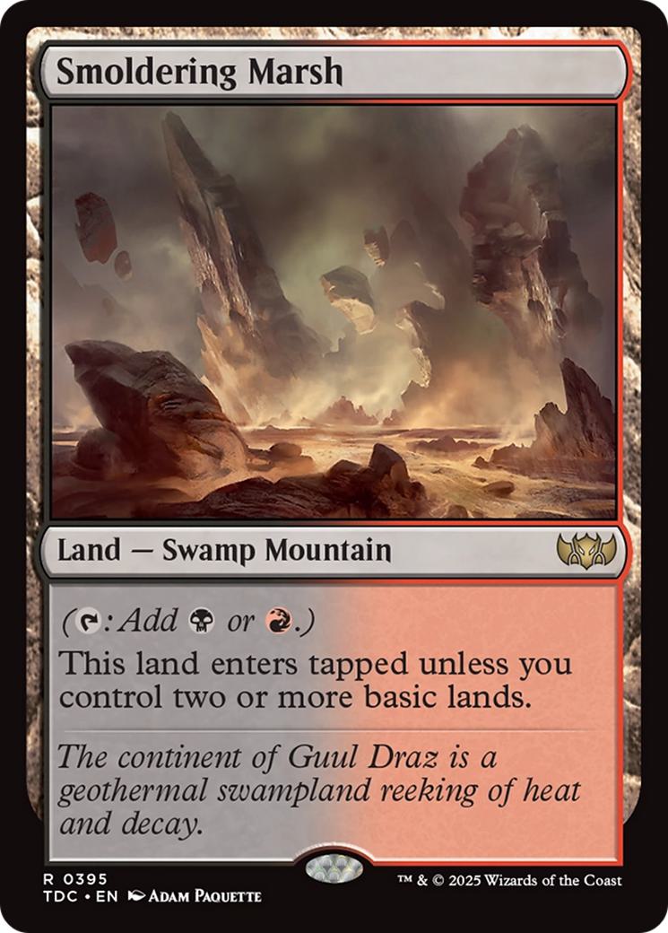 Smoldering Marsh [395] [Tarkir: Dragonstorm: Commander] [Non-Foil]