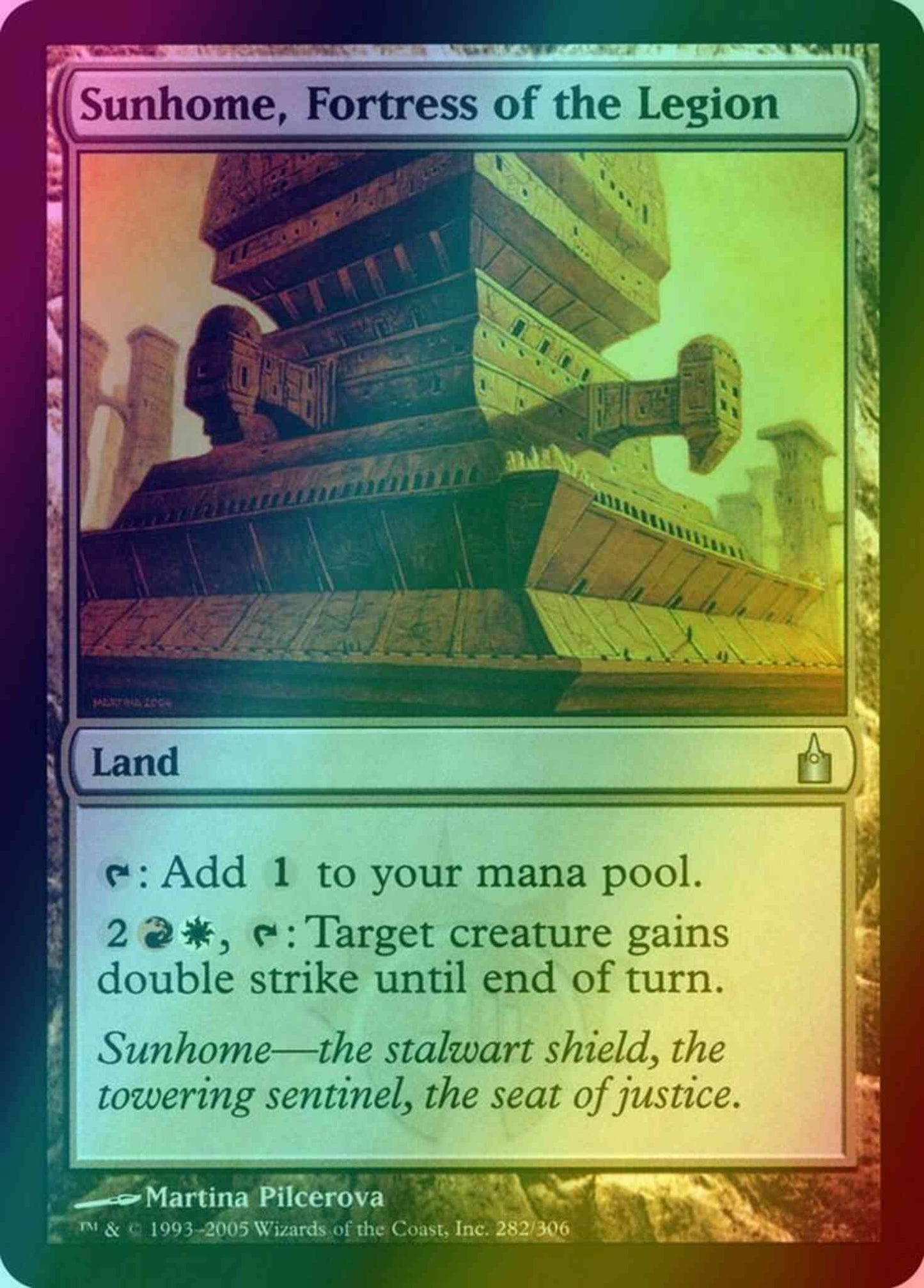 Sunhome, Fortress of the Legion [282] [Ravnica City Of Guilds] [Foil]