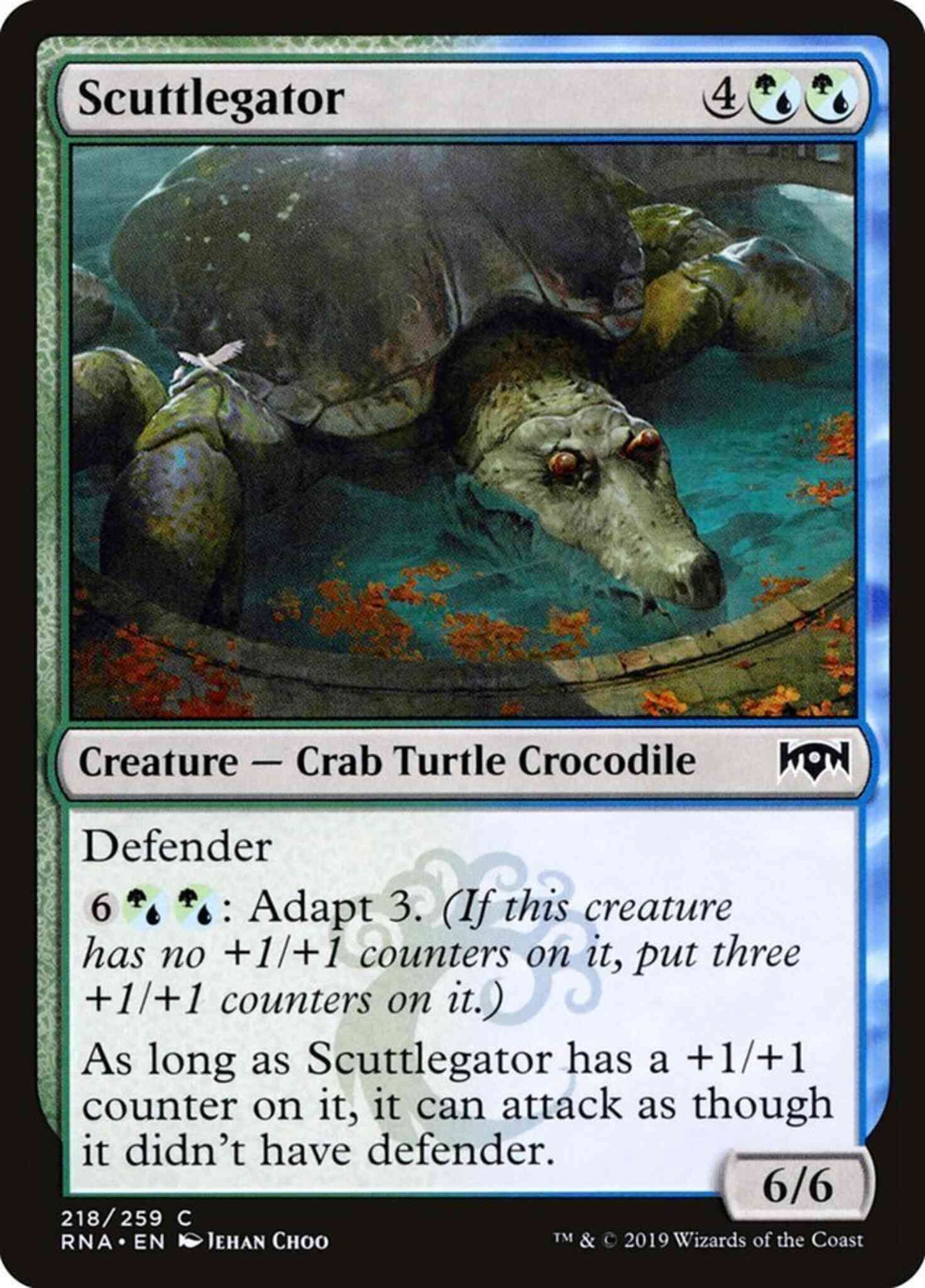 Scuttlegator [218] [Ravnica Allegiance] [Non-Foil]