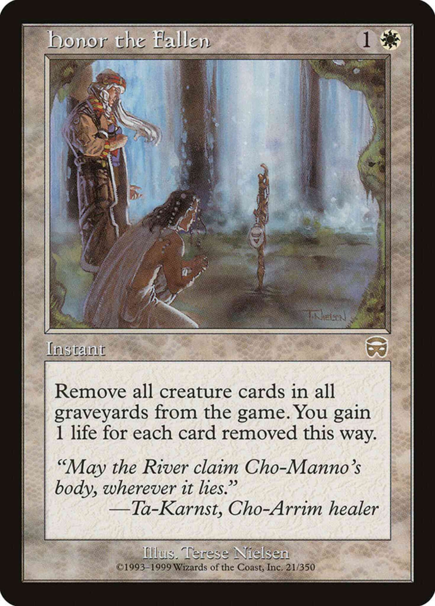 Honor the Fallen [21] [Mercadian Masques] [Non-Foil]