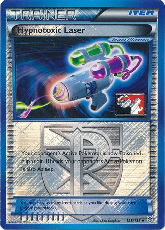 Hypnotoxic Laser - 123 - Promotional - Crosshatch Holo 2012 Player Rewards [Reverse Holo]