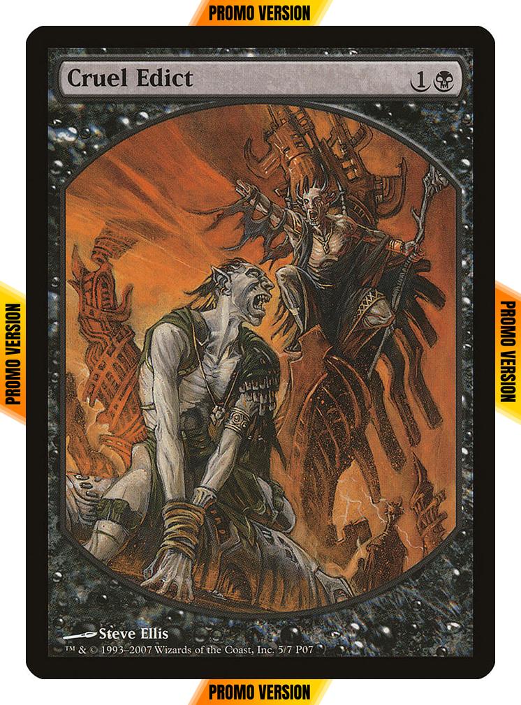 Cruel Edict [5] [Magic Player Rewards 2007] [Non-Foil]