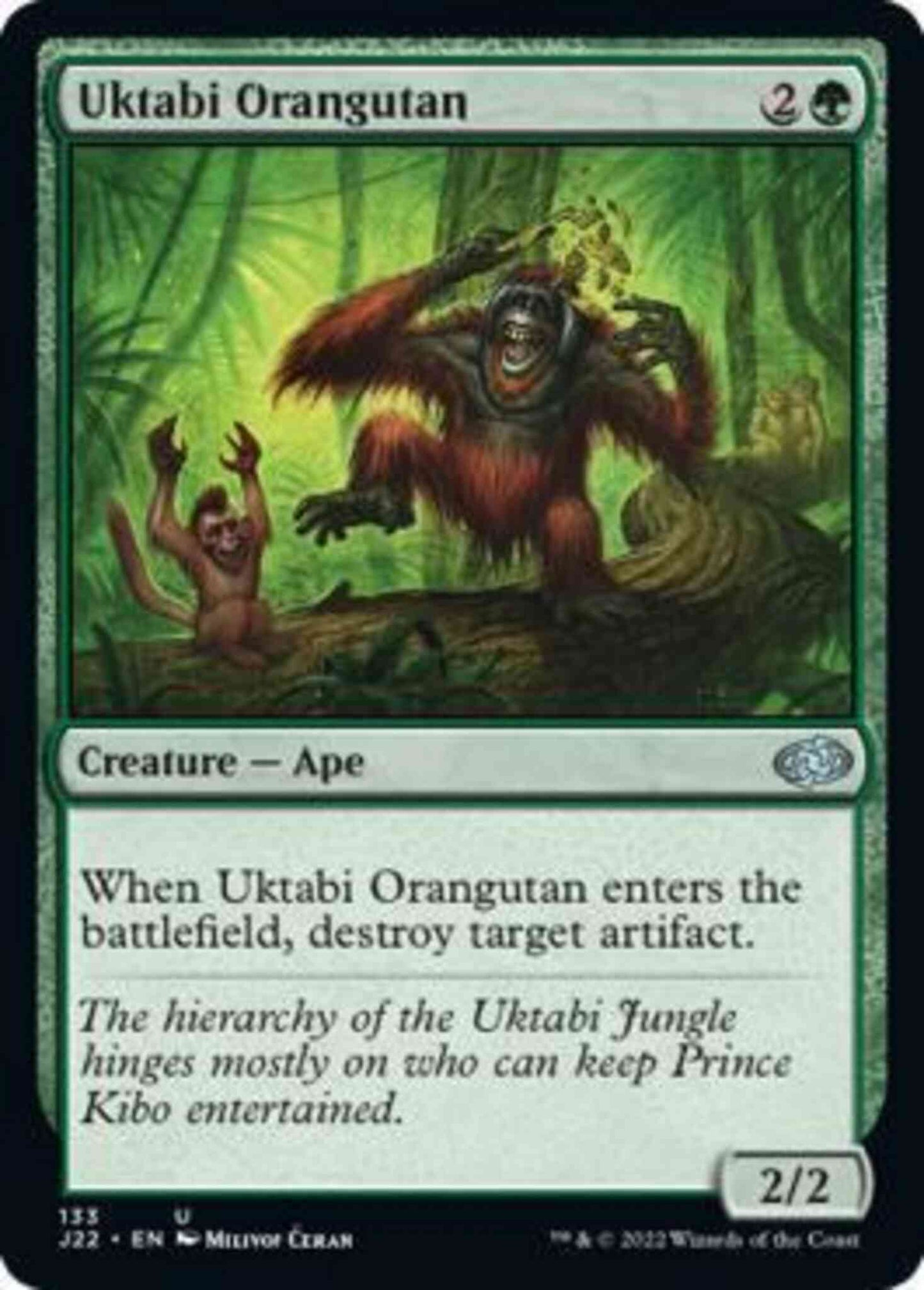 Uktabi Orangutan [133] [Jumpstart 2022] [Non-Foil]