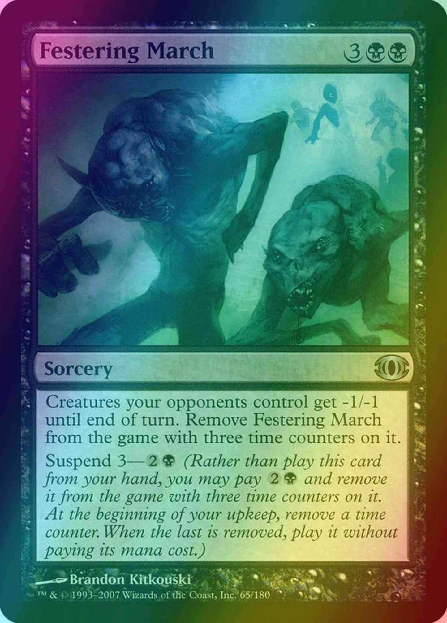 Festering March [65] [Future Sight] [Foil]