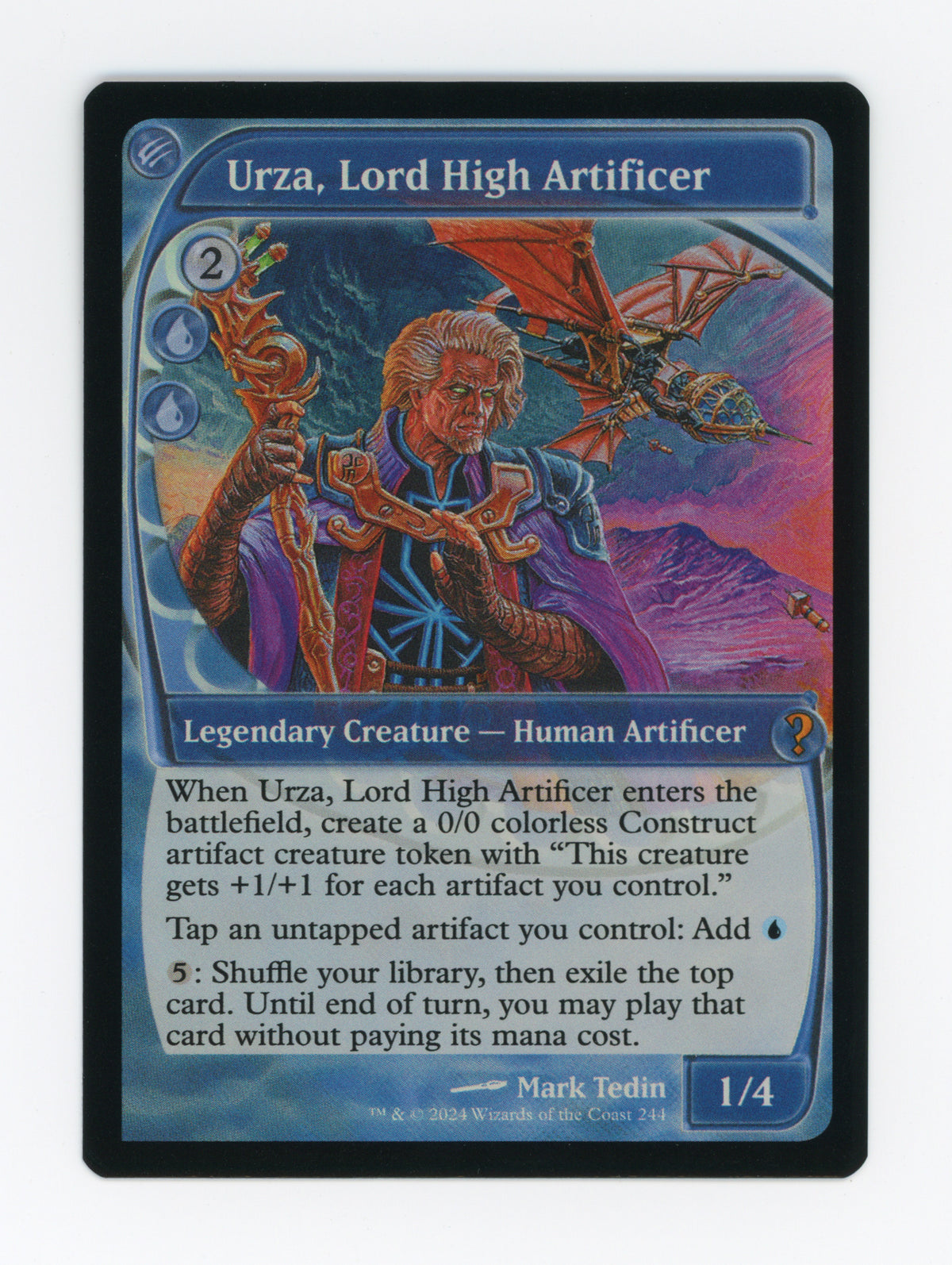 Urza, Lord High Artificer — Future Frame|Foil — ID 20222