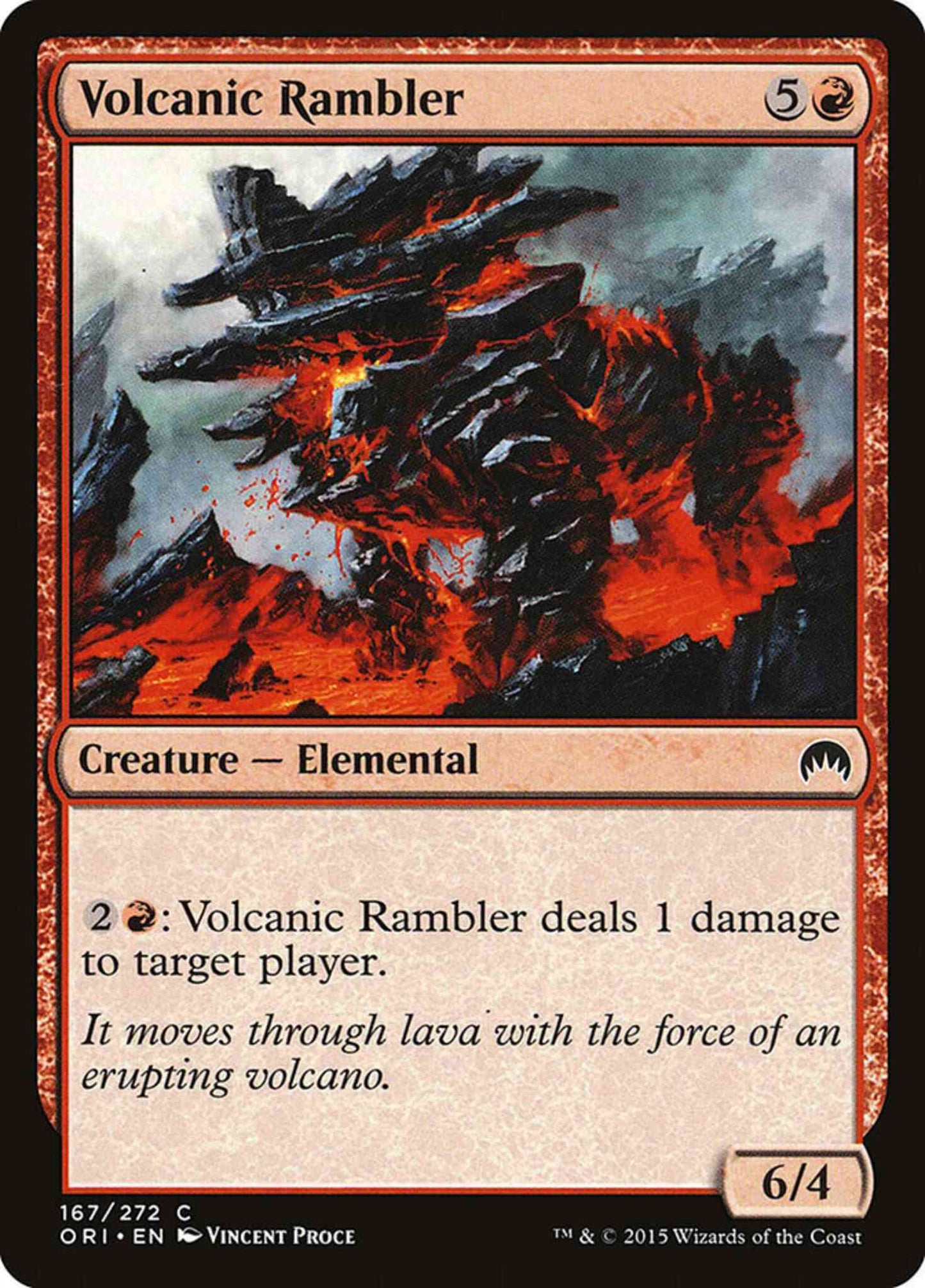 Volcanic Rambler [167] [Magic Origins] [Non-Foil]