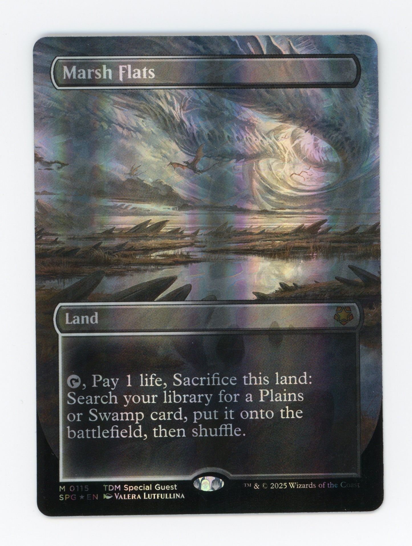 Marsh Flats — Borderless|Dragonscale Foil — ID 19639
