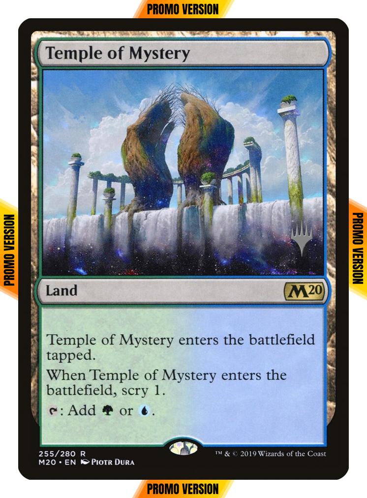 Temple of Mystery [255p] [Promo Pack] [Core Set 2020 Promos] [Foil]
